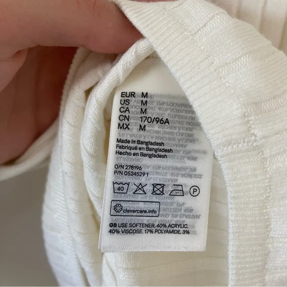 Divided / Ribbed Tank Top - Picture 4 of 4